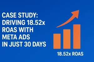 Case Study Driving 18.52x ROAS with Meta Ads in Just 30 Days
