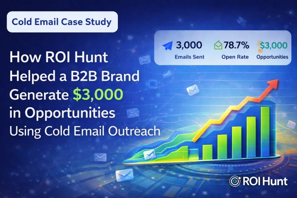 ROI Hunt Cold Email Outreach Case Study 