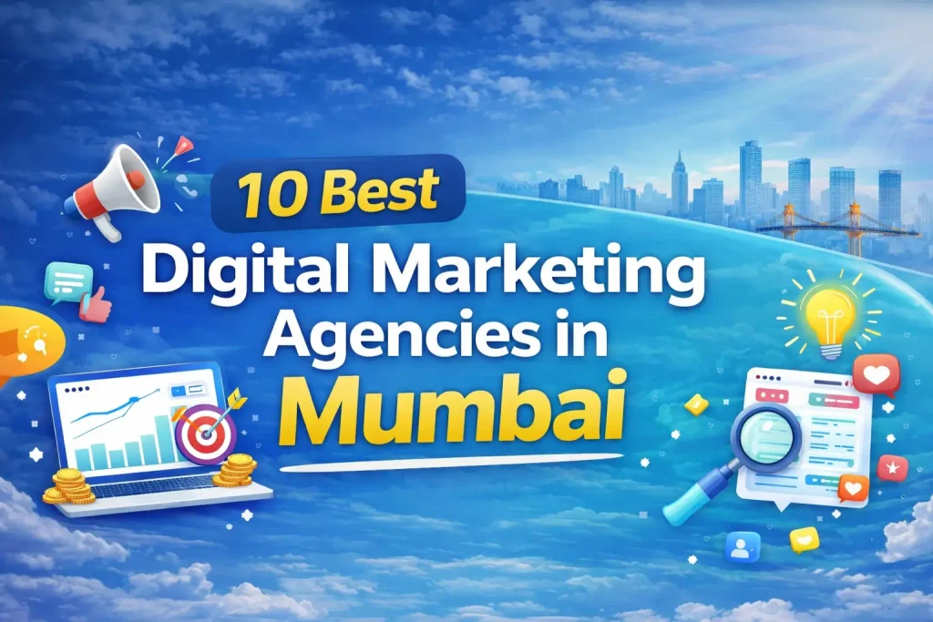 10 Best Digital Marketing Agencies in Mumbai 2026 – Top SEO, PPC & Performance Marketing Companies Banner