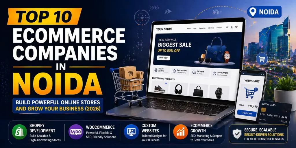 Top 10 Ecommerce Companies in Noida